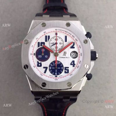 Swiss 3126 Audemars Piguet Replica Watch SS Red Hands